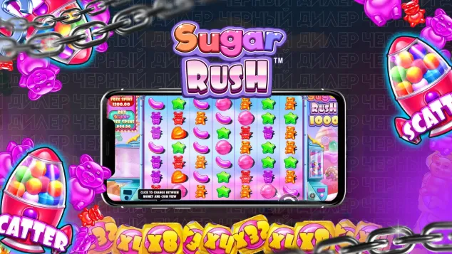 Sugar Rush 1000 слот — обзор игры